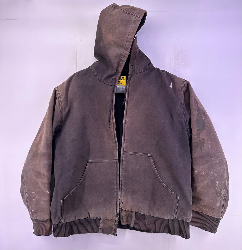 DeWalt Heated Work Gear Black Worn in Rough Jacket Size XL